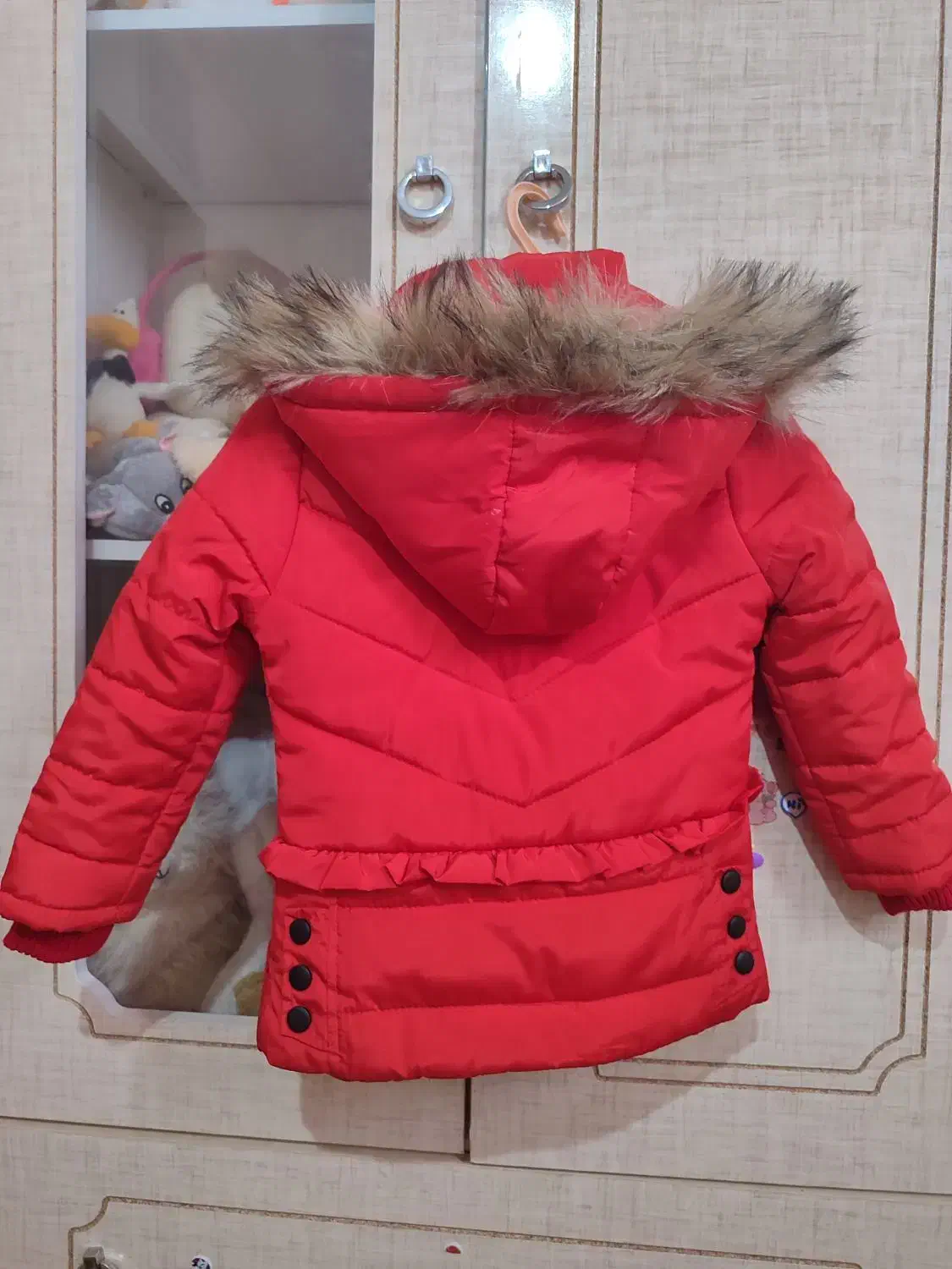 کاپشن دخترانه نو بدون استفاده|کفش و لباس بچه|شاهینشهر, شهرک گلدیس|دیوار