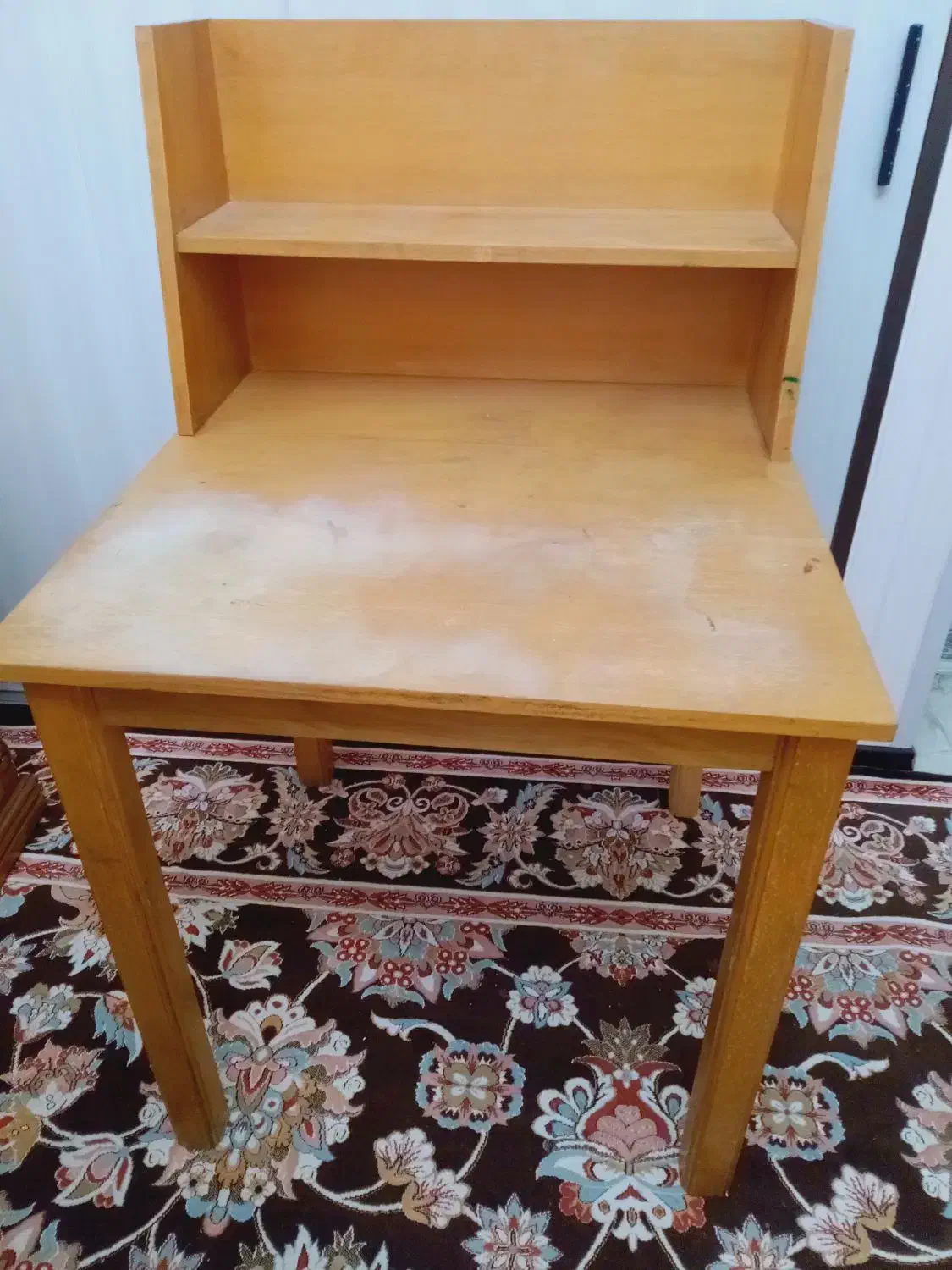 میز مطالعه کتابخانه|میز تحریر و کامپیوتر|تهران, باغ فیض|دیوار