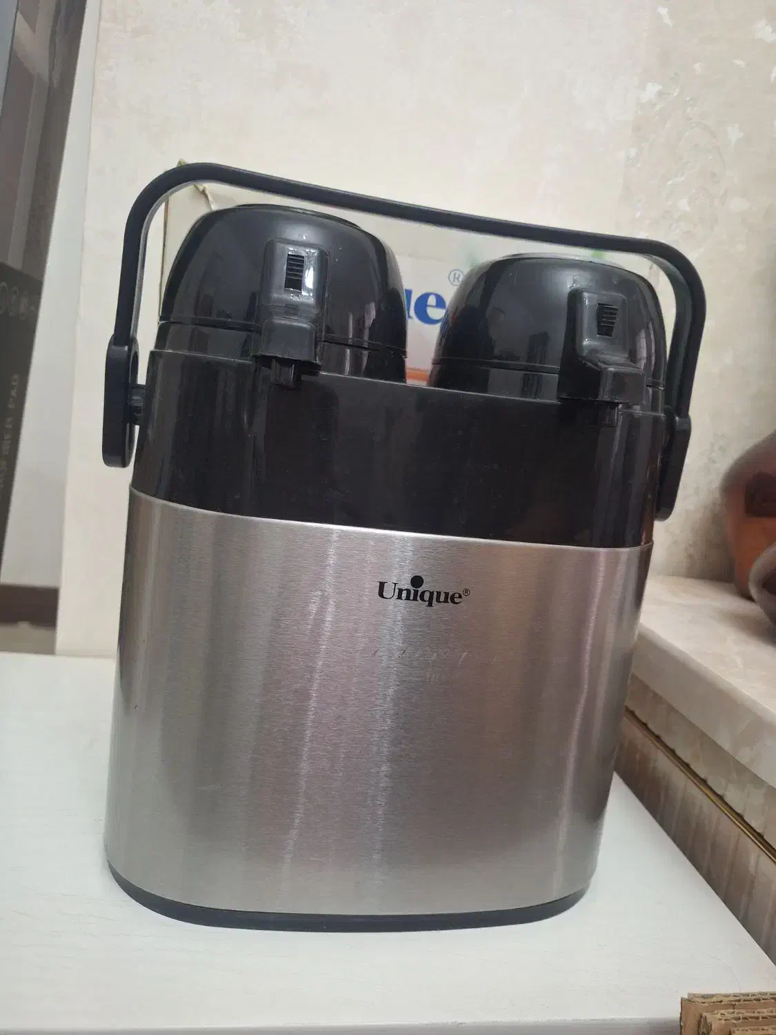 فلاسک دوقلو یونیک|قوری، کتری، قهوه‌ساز دستی|کرج, حیدرآباد|دیوار