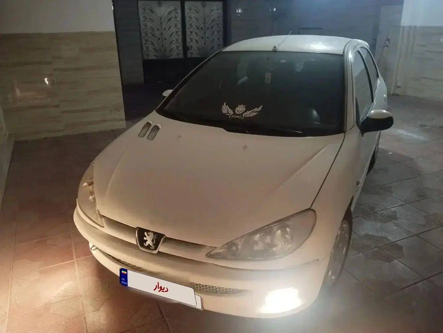 206فرانسویتیپ2سفیدفابریک82|خودرو سواری و وانت|خمین, |دیوار