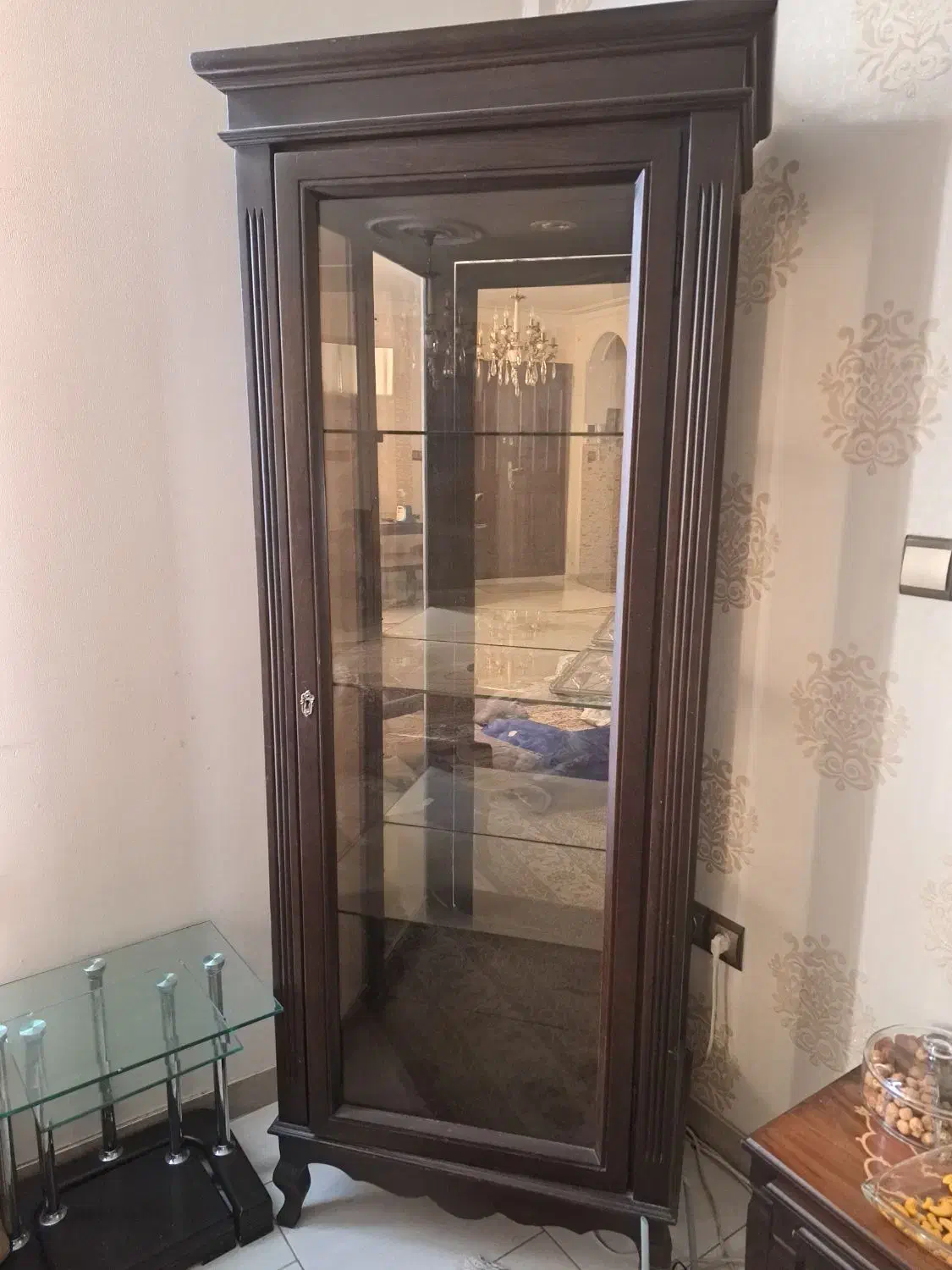 بوفه چوب گردو|بوفه، ویترین، کنسول|تهران, جوادیه|دیوار