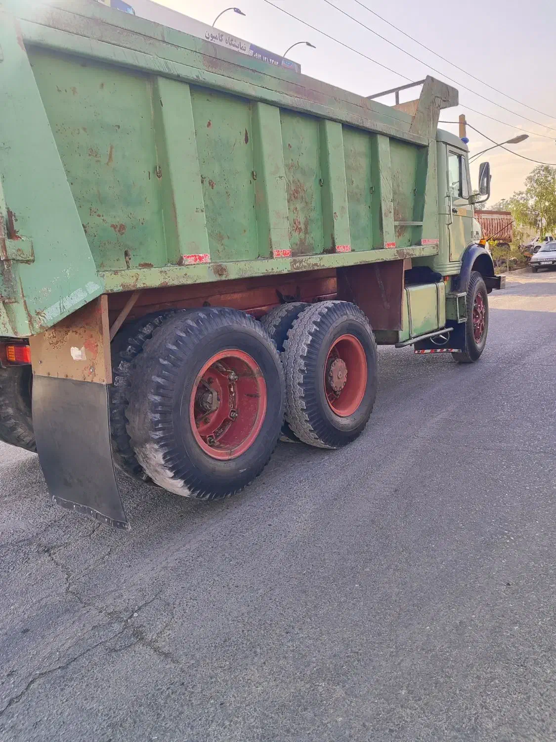 بنز ده چرخ کمپرسی بالاگیر مدل1366|خودرو سنگین|تهران, ابوذر|دیوار