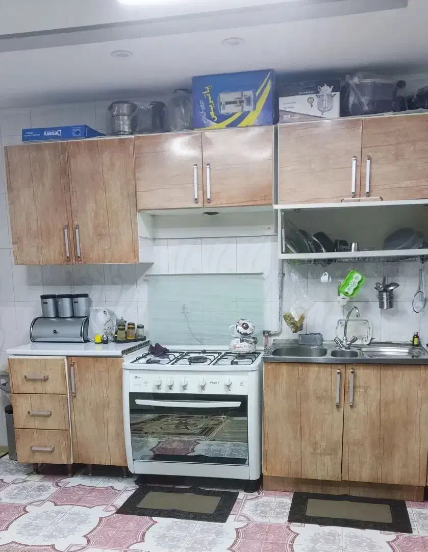 کابینت فلزی نو همراه با سینک ظرفشوی|مصالح و تجهیزات ساختمان|خرم‌آباد, |دیوار