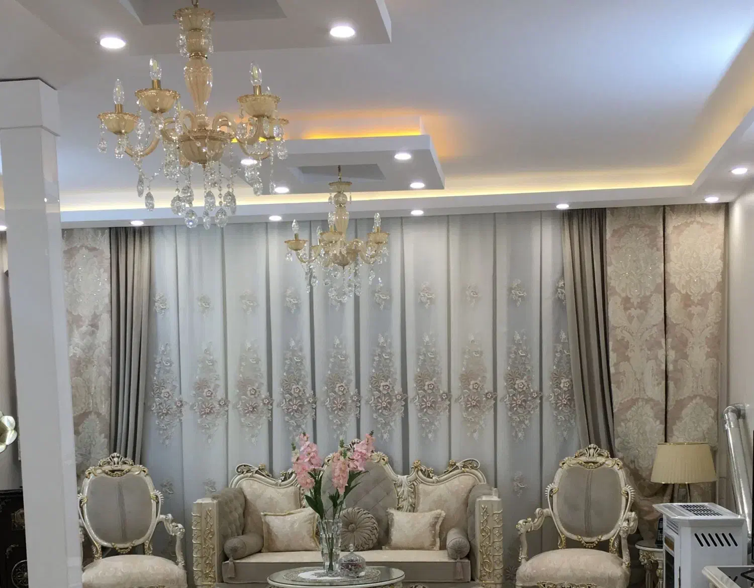 پرده پذیرایی شیک|پرده، رانر، رومیزی|ورامین, ورامین|دیوار