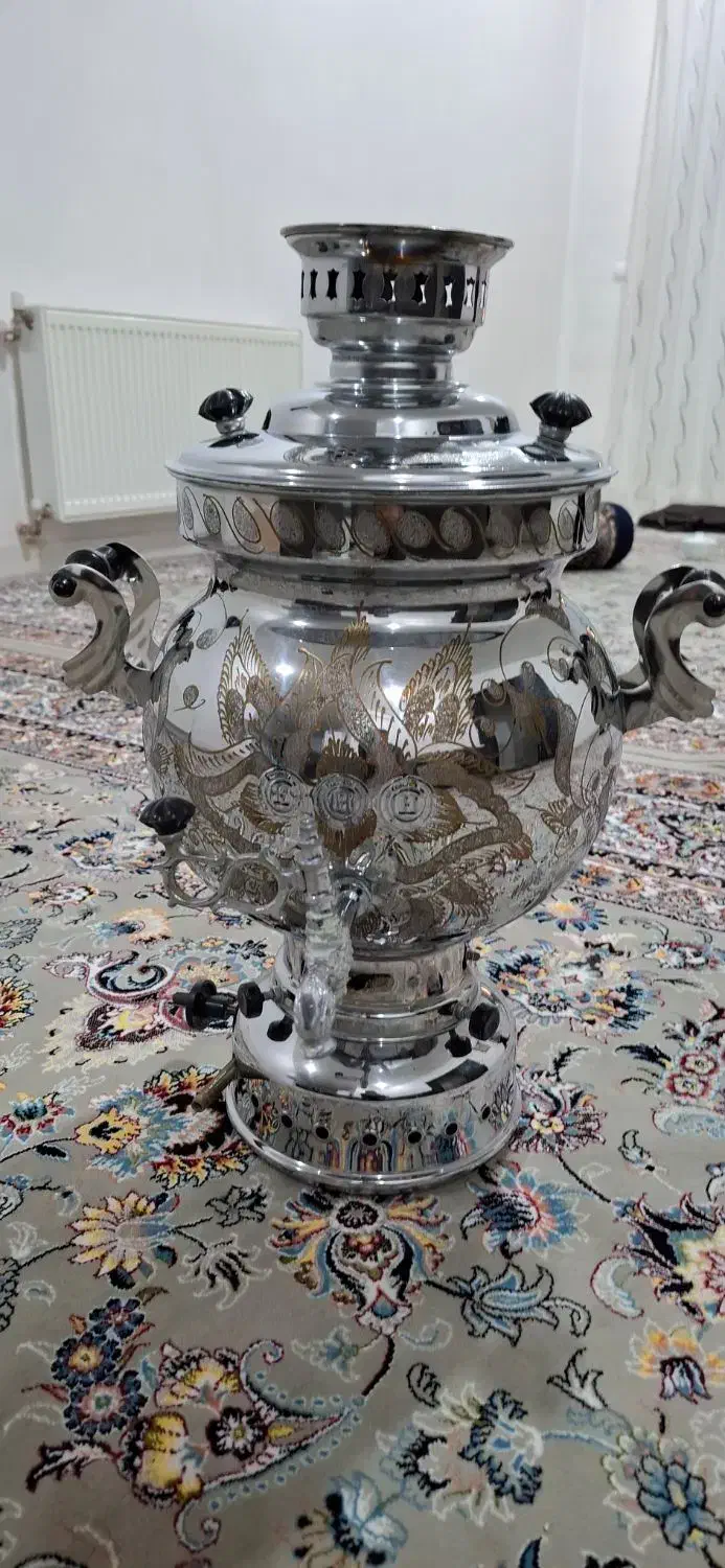 سماور ۱۰ لیتر در حد نو|سماور، چای‌ساز، قهوه‌ساز|بانه, |دیوار