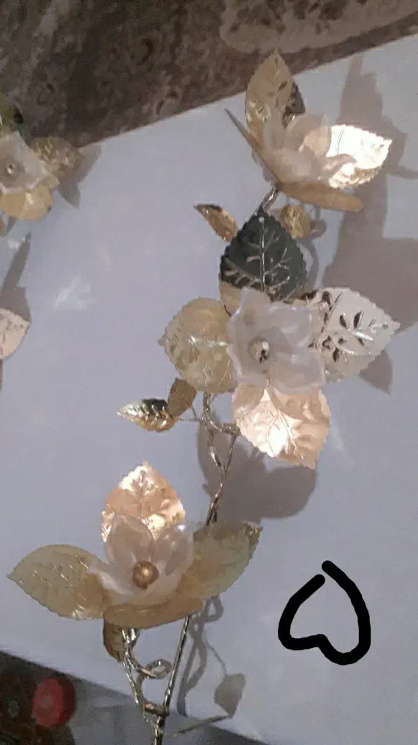 گل مصنوعی|صنایع دستی و سایر لوازم تزئینی|قم, چهل درخت|دیوار