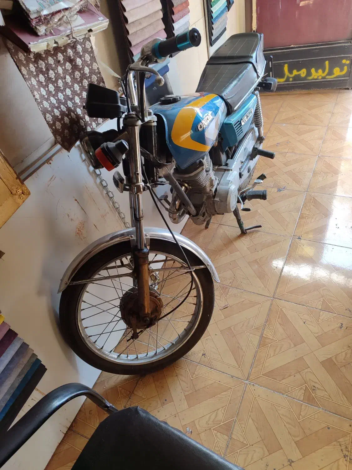 فروش موتور مزایده ۱۲۵ هندا مدل ۸۹|موتورسیکلت|قروه, |دیوار