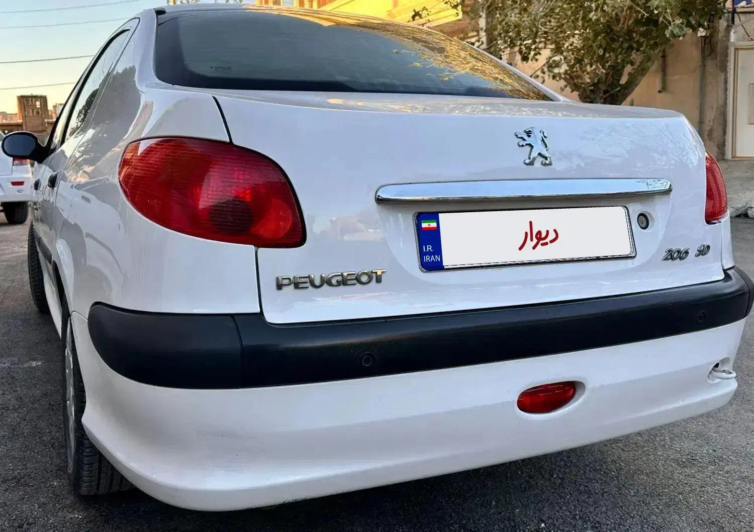 پژو ۲۰۶ اس دی مدل ۹۶|خودرو سواری و وانت|ایوان, |دیوار