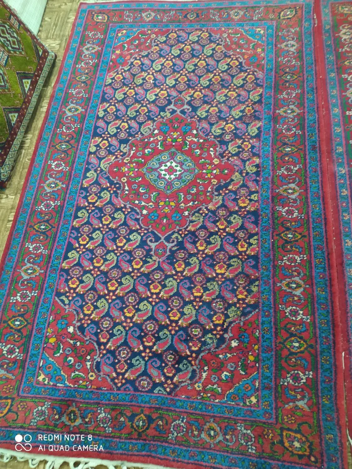 فرش دستبافت دوعدد قیمت توافقی|فرش|قزوین, |دیوار