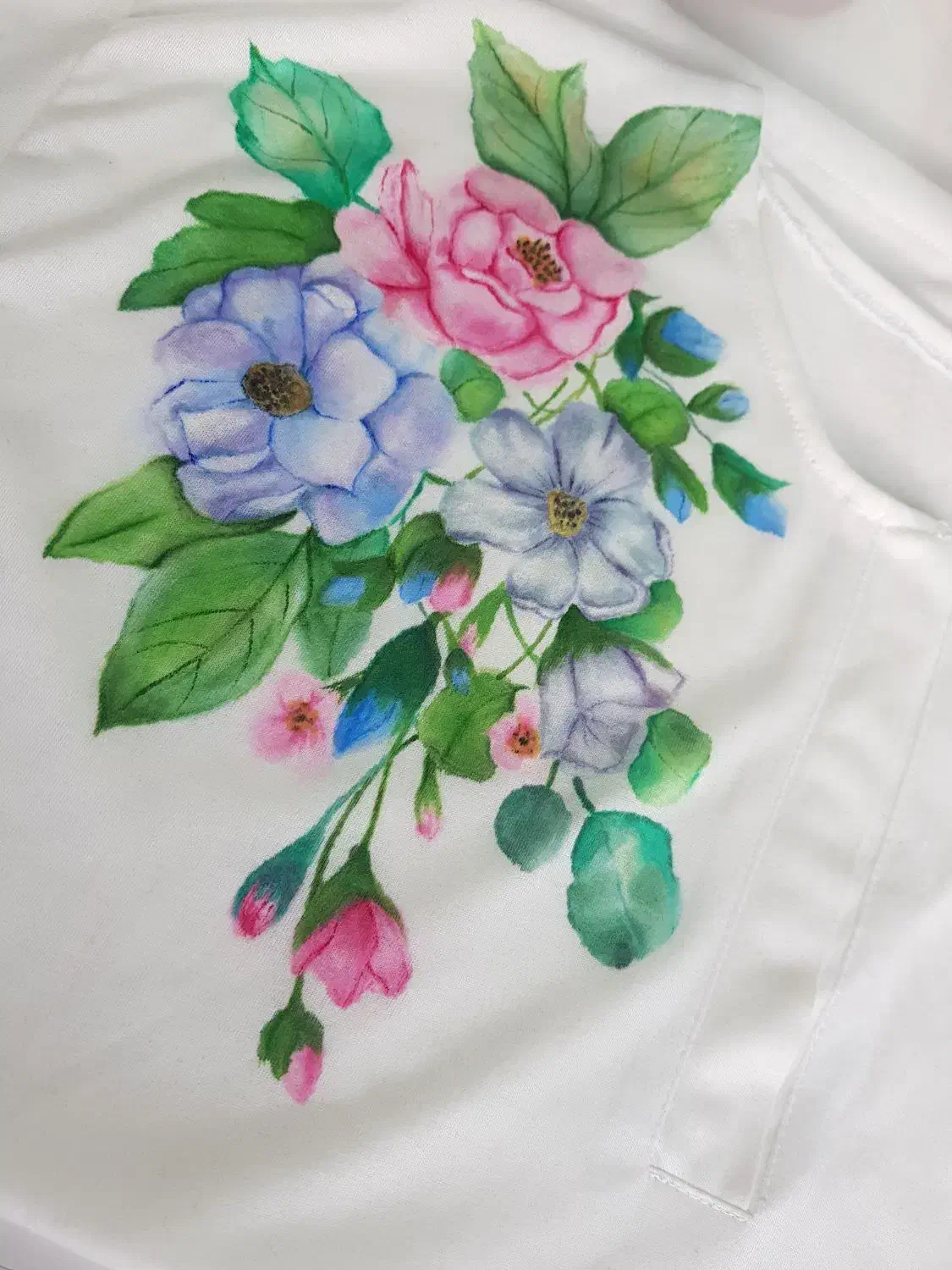 آموزش نقاشی روی پارچه|خدمات آموزشی|بندر انزلی, بی بی حوریه|دیوار