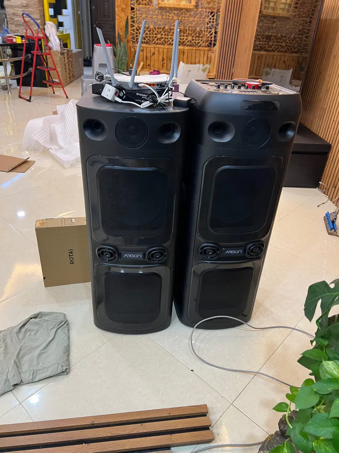 اسپیکر باند|سیستم صوتی خانگی|کرج, باغستان|دیوار