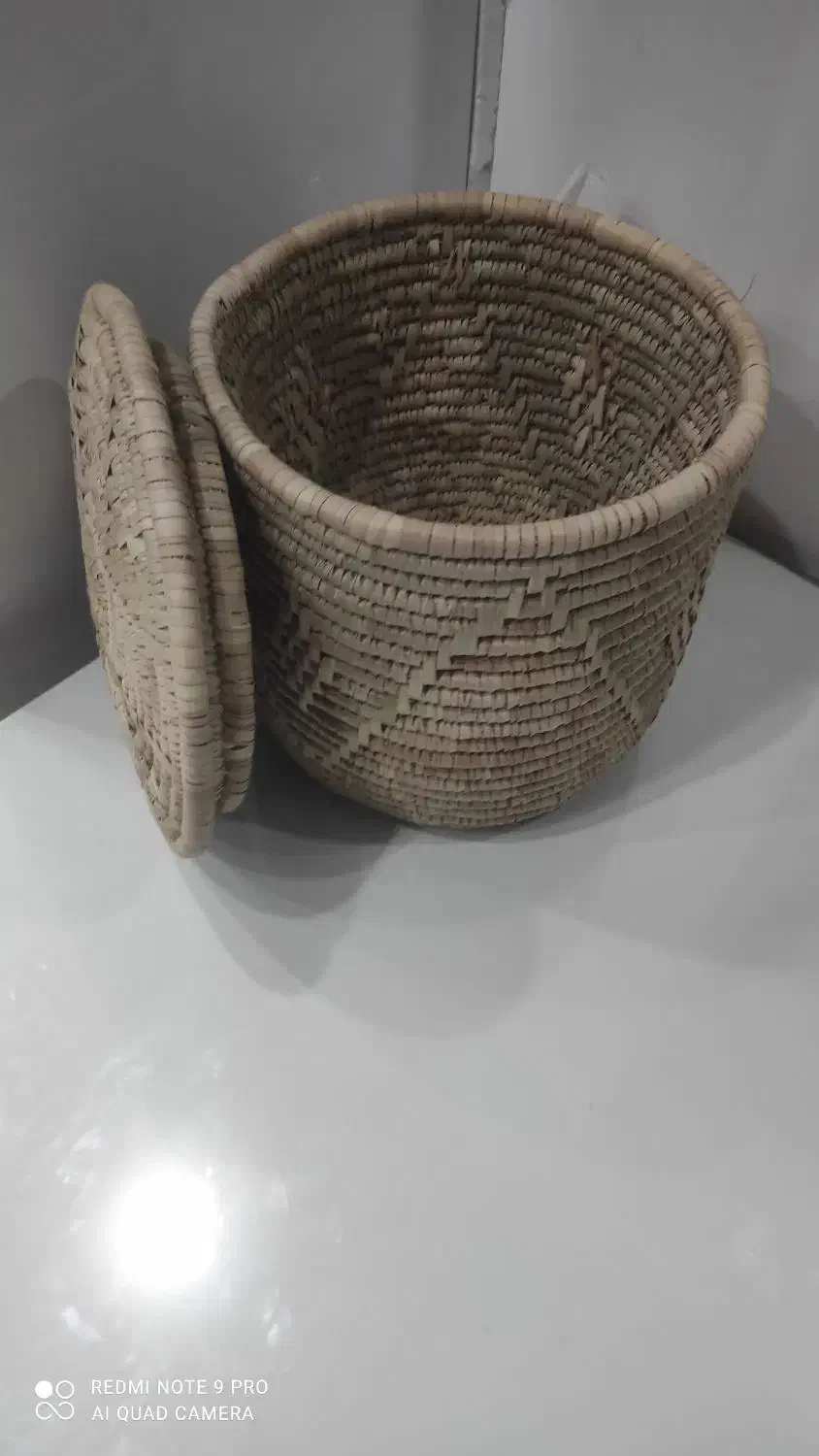 جا برنجی حصیری 10 کیلویی|ظروف نگهدارنده، پلاستیکی، یک‌بارمصرف|امیدیه, |دیوار