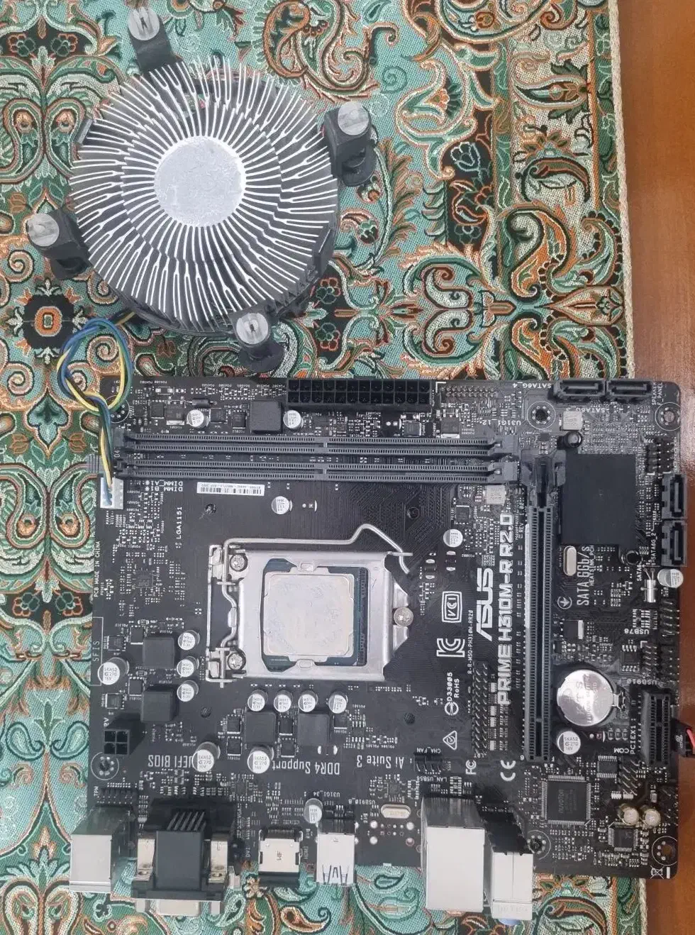 باندل مادربرد PRIME H310MR2 وcpu core i3 9100f|قطعات و لوازم جانبی رایانه|احمدآبادمستوفی, |دیوار