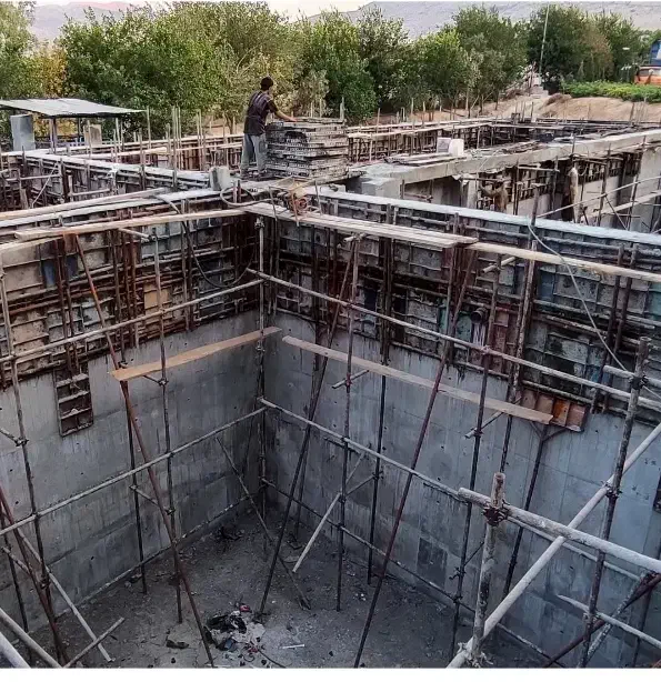 فنداسیون ارماتوربندی قالب بندی سقف|خدمات پیشه و مهارت|بومهن, |دیوار