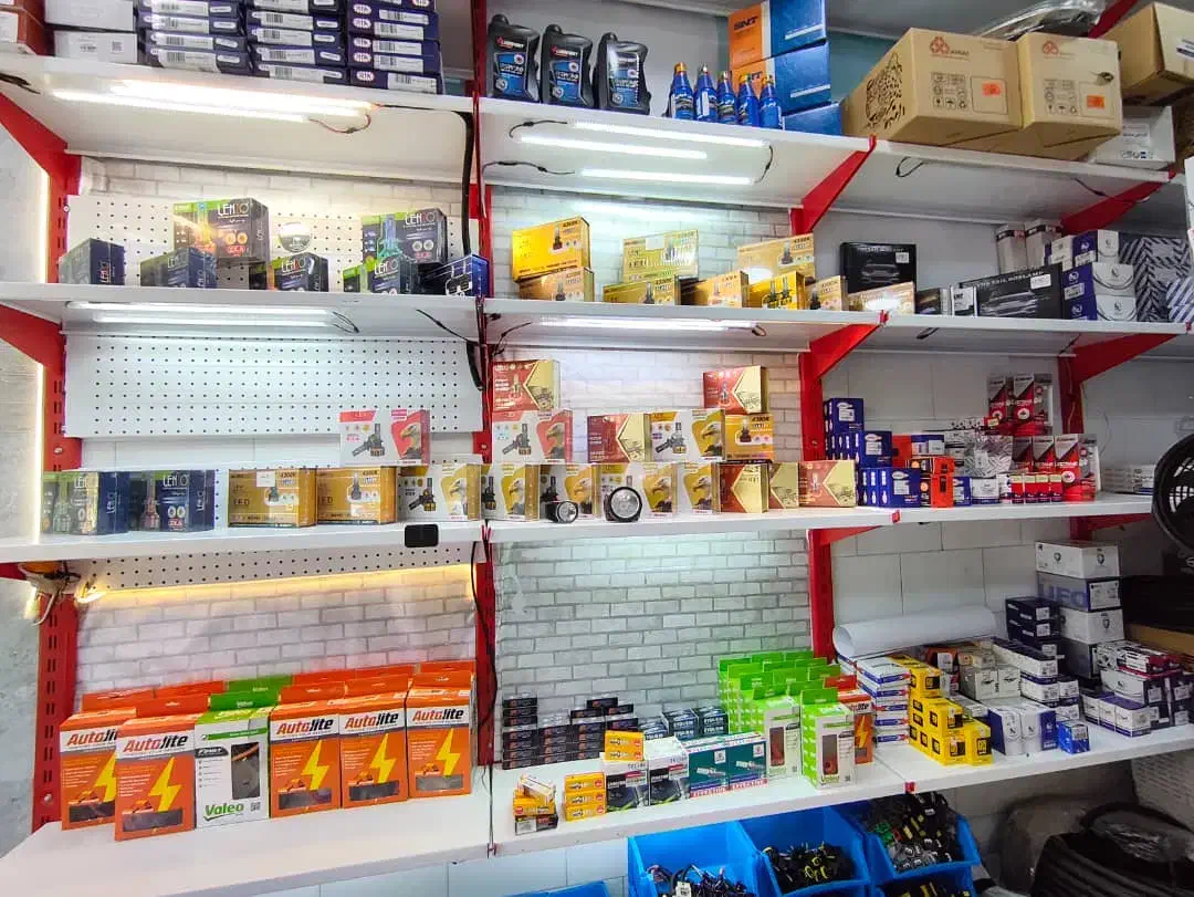 قفسه فلزی|کتابخانه، شلف، قفسه‌های دیواری|ماهان, |دیوار