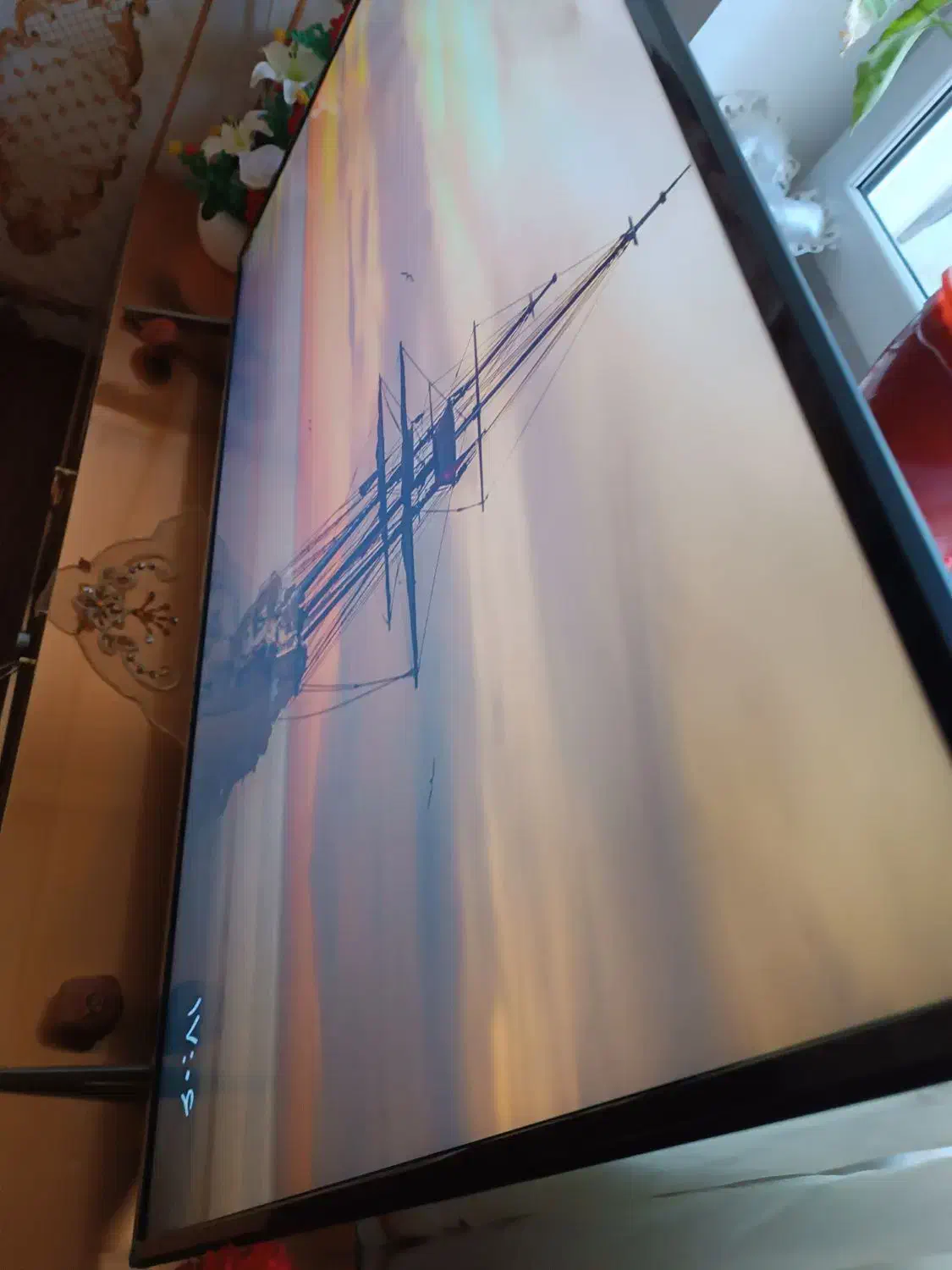 تلویزیون سونی 55|تلویزیون و پروژکتور|ارومیه, |دیوار