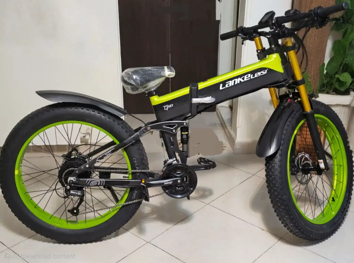 دوچرخه برقی lankeleisi T750 pluse تاشو|دوچرخه، اسکیت، اسکوتر|تهران, سنائی|دیوار