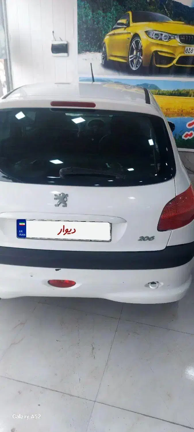 ۲۰۶ مدل ۹۰|خودرو سواری و وانت|تکاب, |دیوار