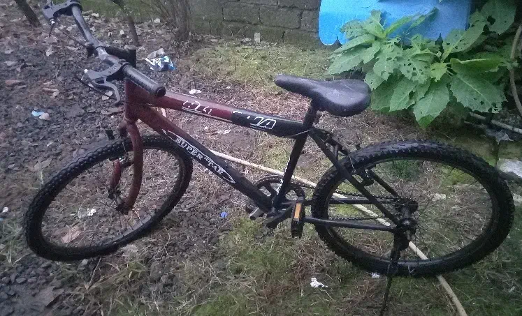 دوچرخه دسته دو سایز ۲۴|دوچرخه، اسکیت، اسکوتر|چوبر, |دیوار