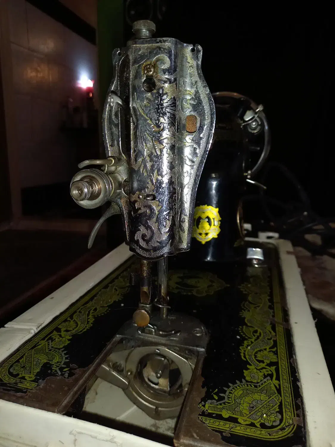 چرخ خیاطی قدیمی مارشال|چرخ خیاطی و ریسندگی|ماهدشت, |دیوار