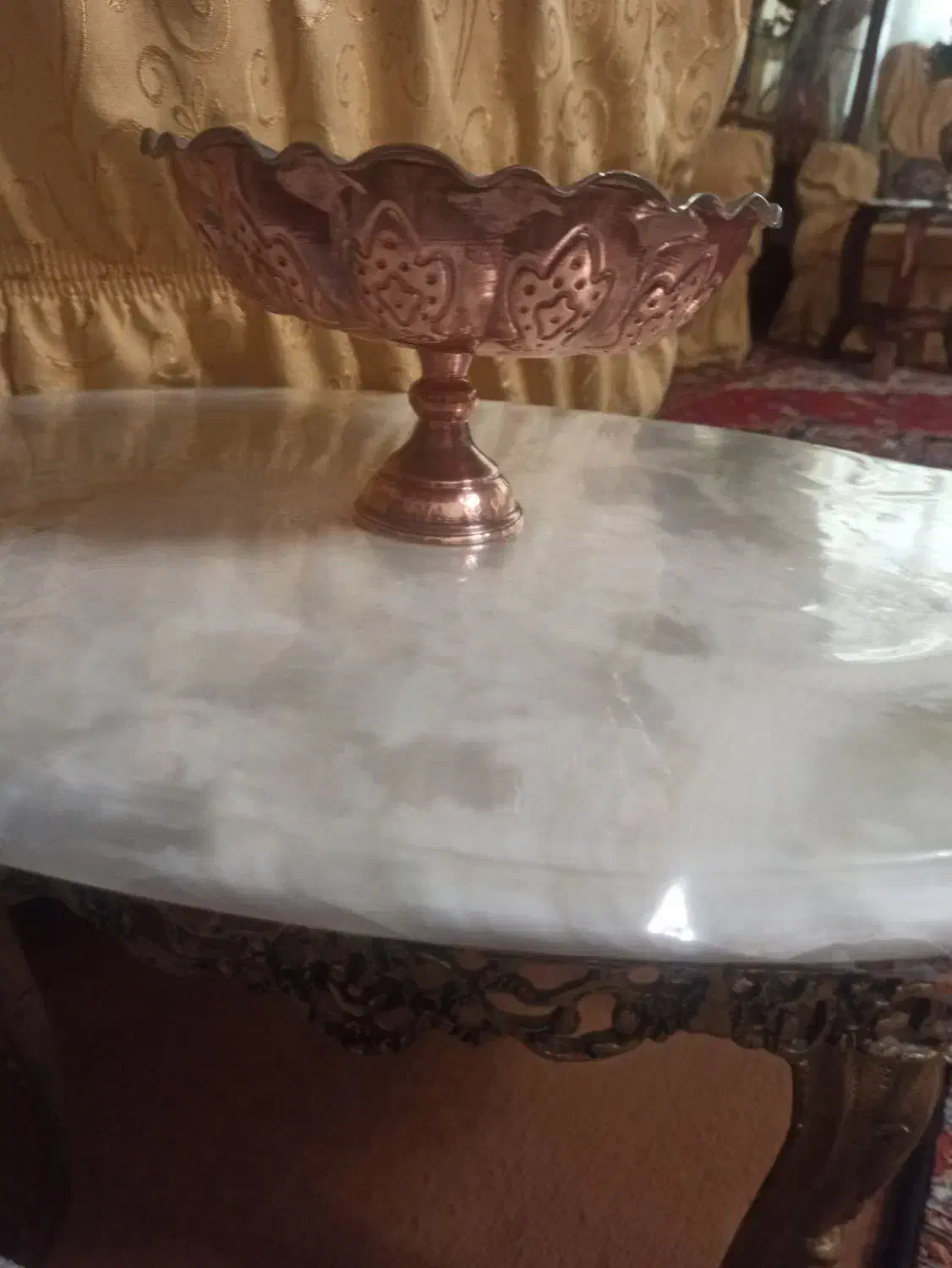 آجیل خوری مس|ظروف سرو و پذیرایی|تبریز, |دیوار