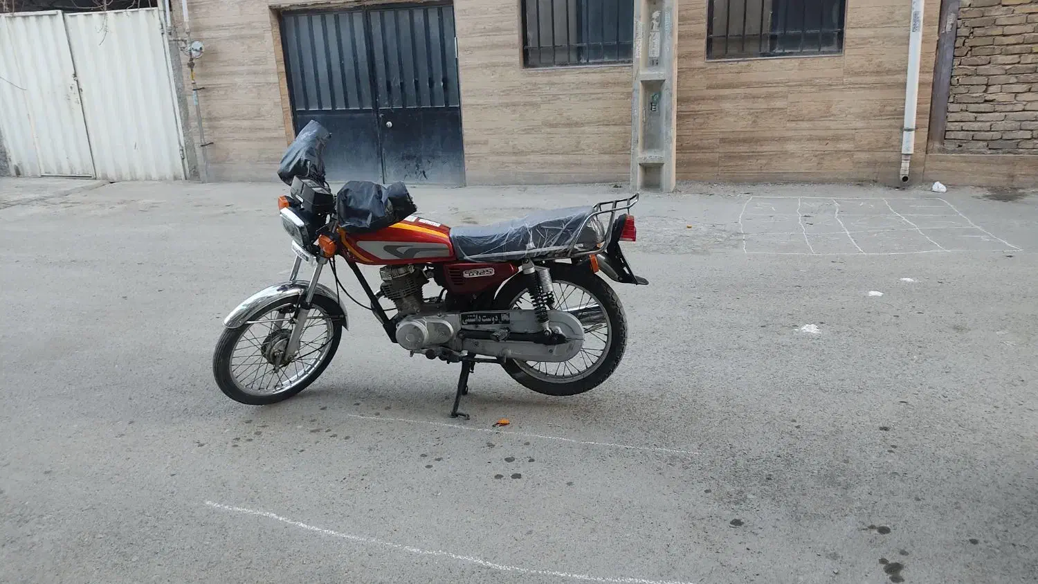 موتورهندا90مزایده|موتورسیکلت|ماهدشت, |دیوار