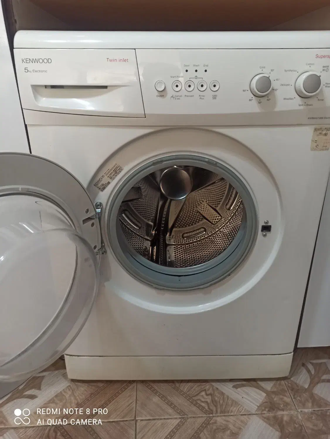 لباس شویی کنوود|ماشین لباسشویی و خشککن لباس|پیر بکران, |دیوار