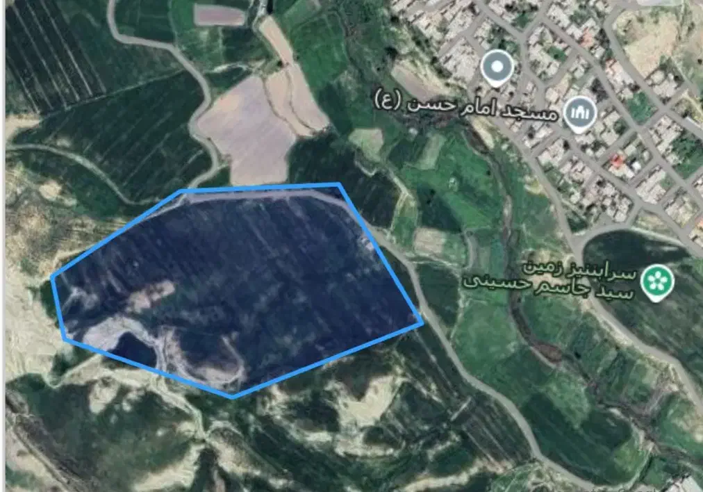 زمین کشاورزی در روستای سراب ننیز|فروش دفتر صنعتی، کشاورزی، تجاری|دوگنبدان, |دیوار