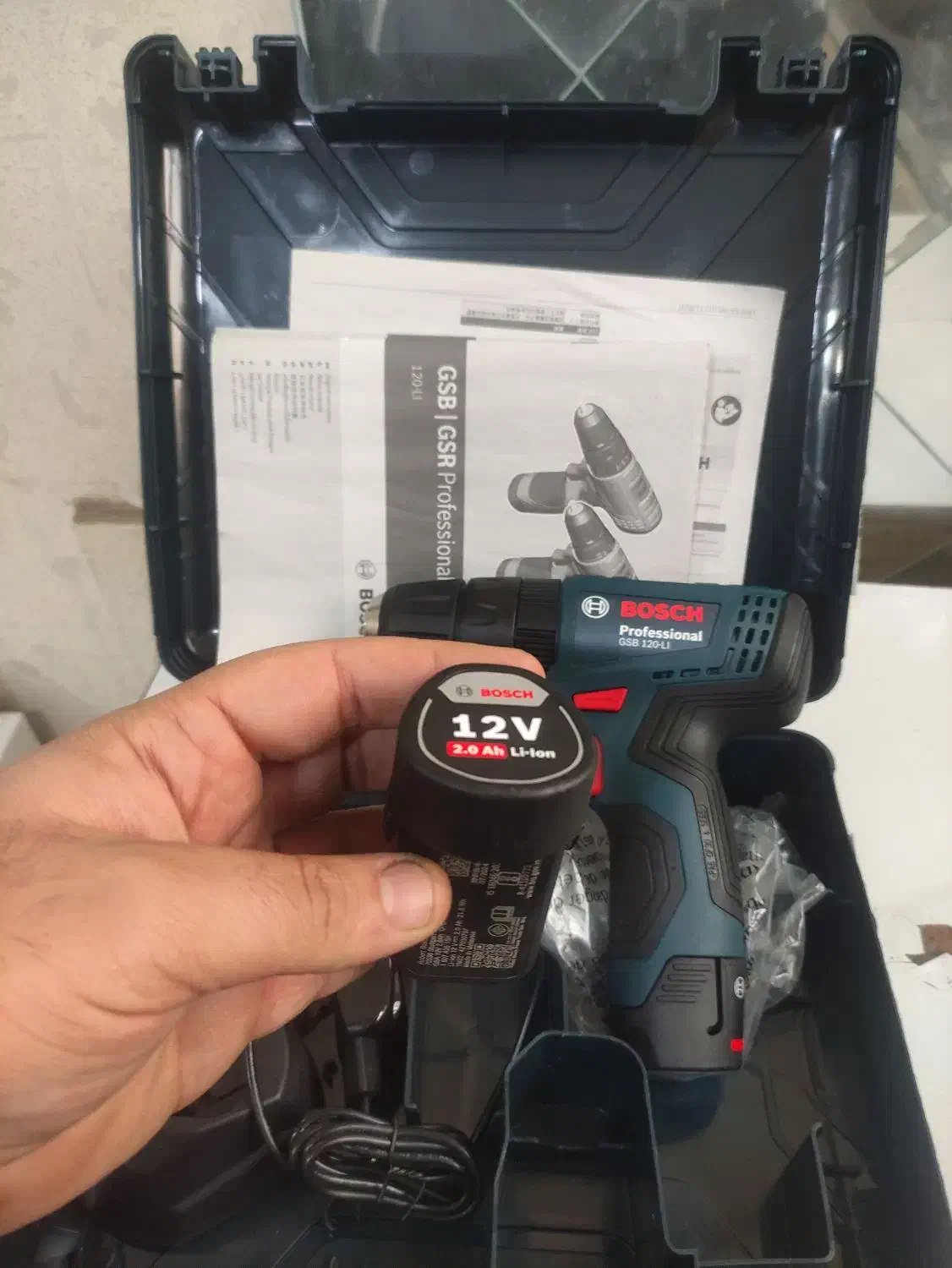 دریل شارژی بوش مالزی نو نو|ابزارآلات|تهران, هاشمی|دیوار