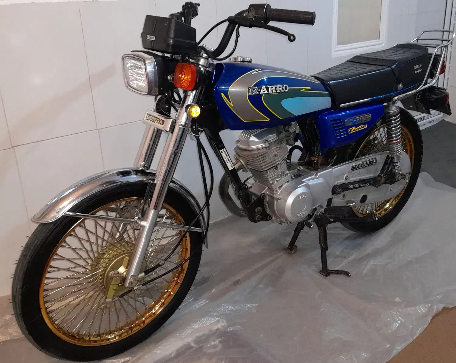 رینگ پره ای ۷۲ پر طلایی|موتورسیکلت|محمدشهر, شهرک چمران|دیوار