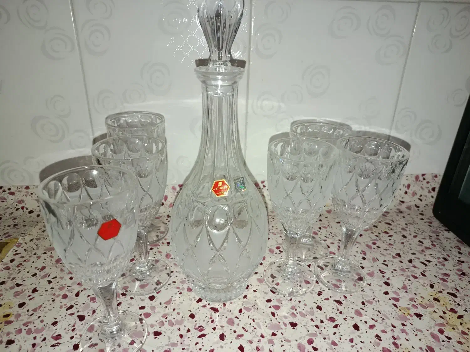 تنگ و جام یخی|ظروف سرو و پذیرایی|میاندوآب, |دیوار