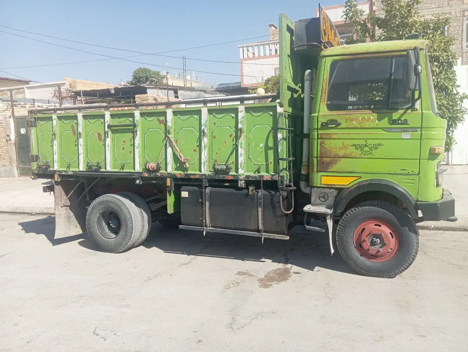 خاور808مدل70 باری چوبی|خودرو سنگین|مرودشت, علیآباد|دیوار