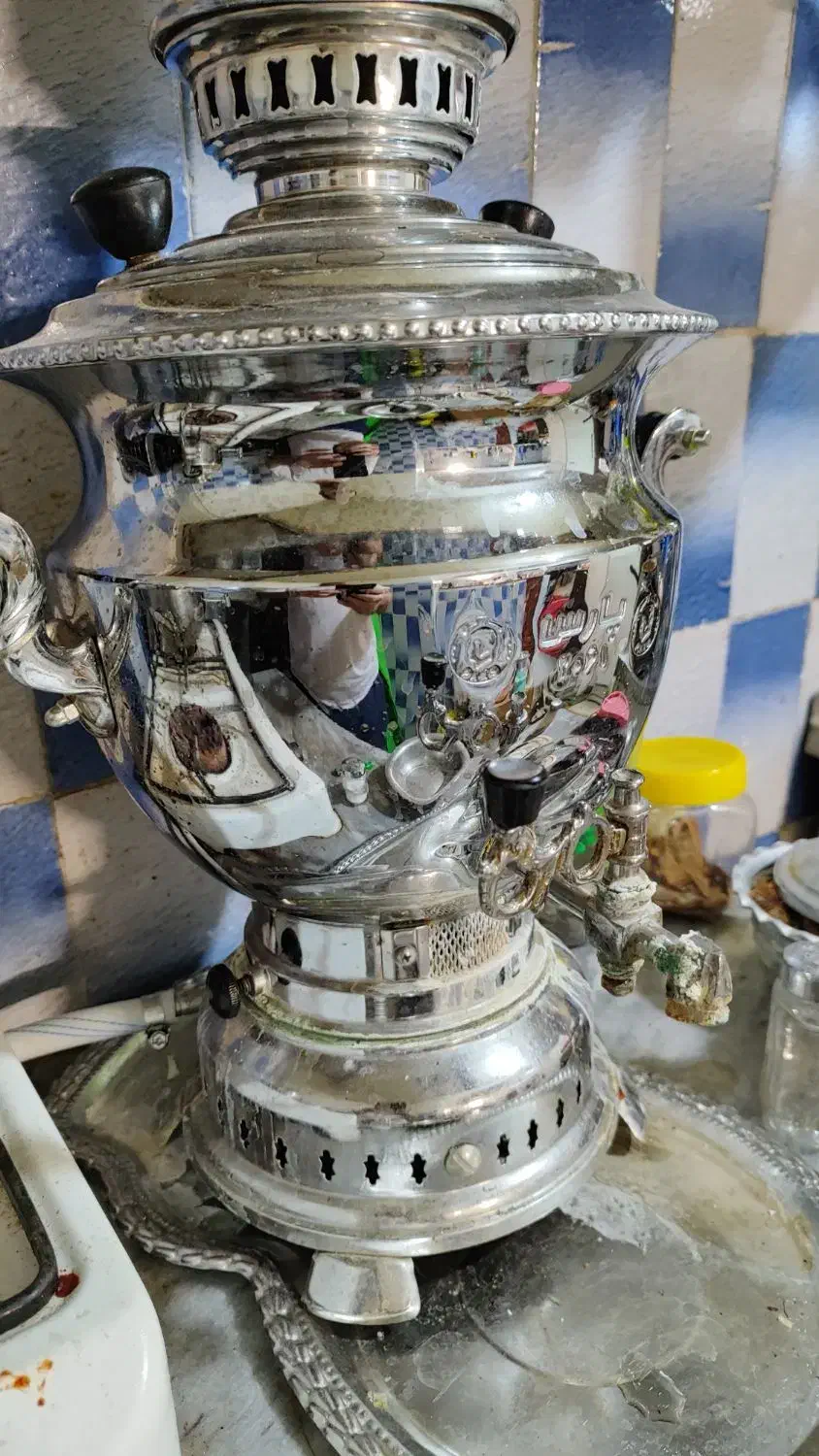 سماور گازی پارس 6 لیتری|سماور، چایساز، قهوهساز|کرج, حصارک بالا|دیوار