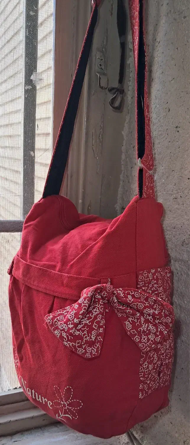 کیف رودوشی جنس کتان خارجی|کیف، کفش، کمربند|پاکدشت, پاکدشت (مامازند)|دیوار