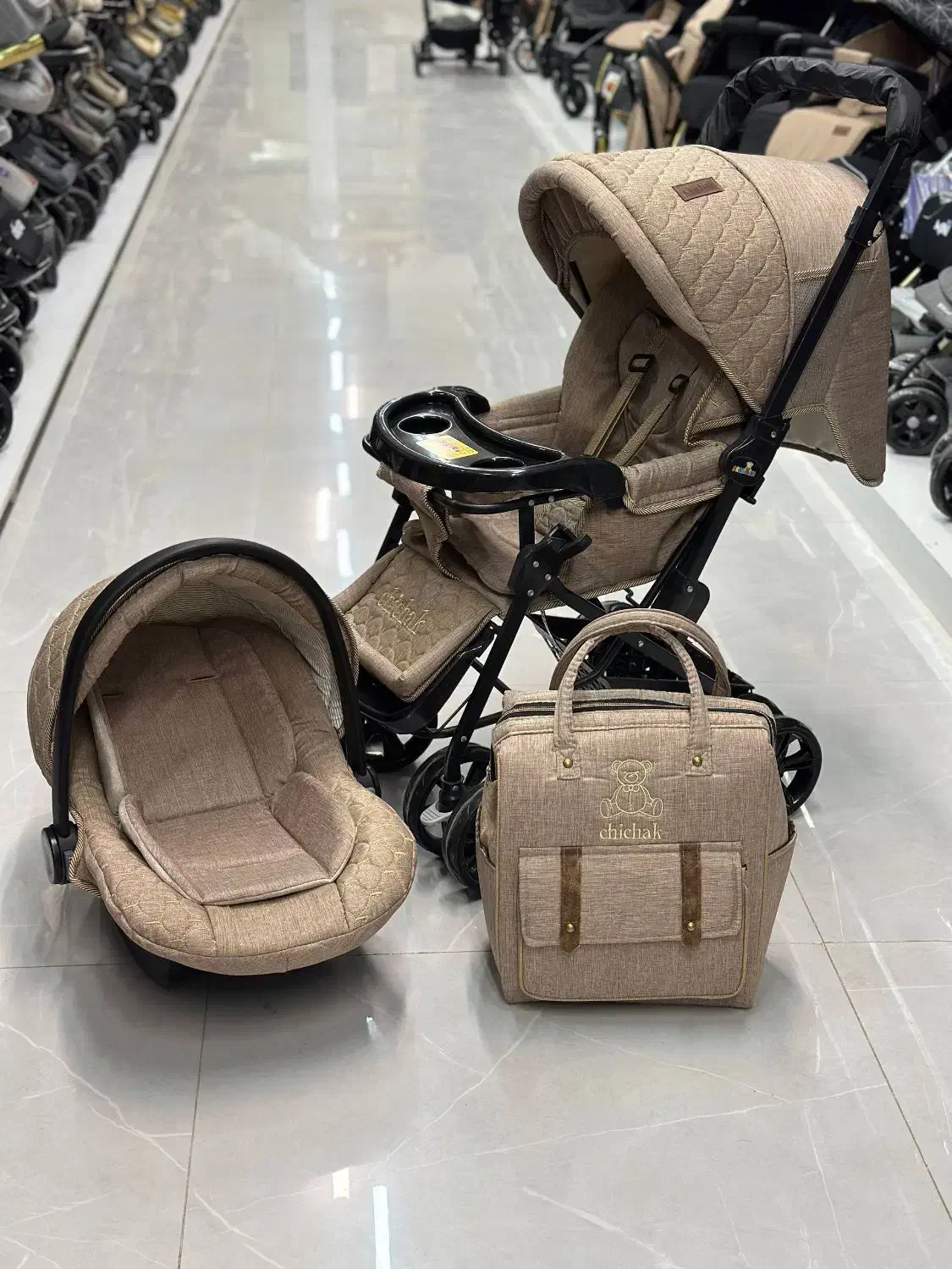 سرویس 3تیکه کالسکه|کالسکه و لوازم جانبی|مشهد, نوید|دیوار