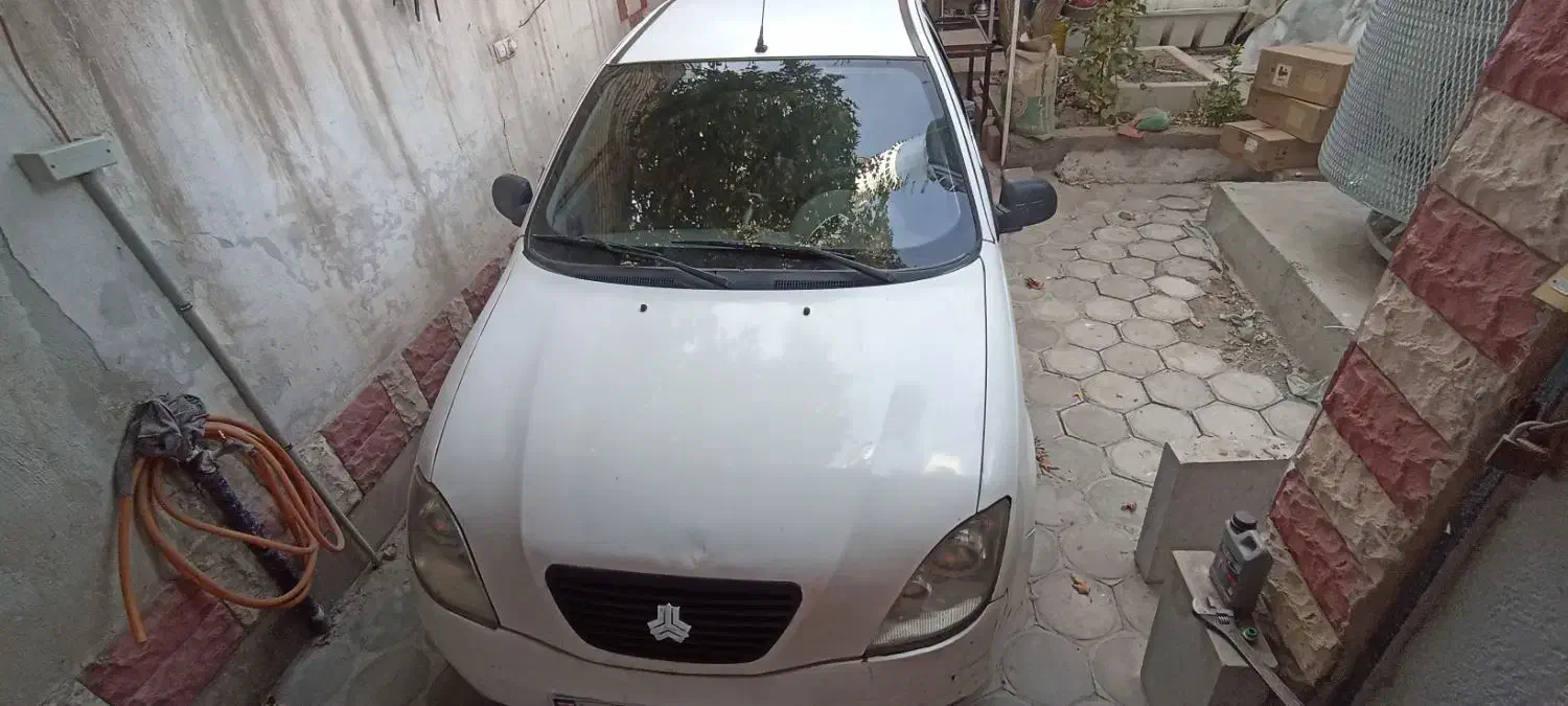 تیبا سفید 1400|خودرو سواری و وانت|بهشهر, |دیوار