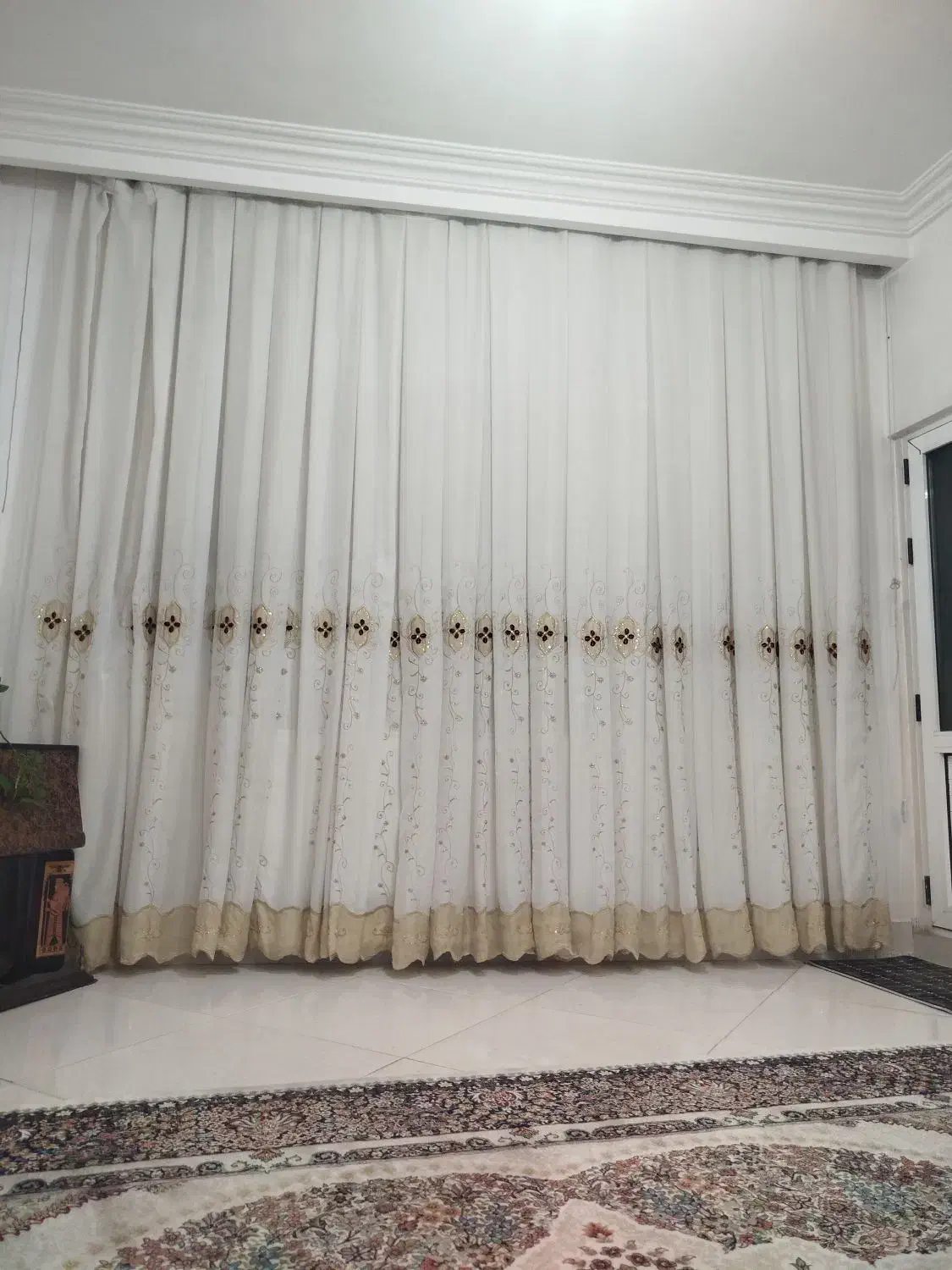 پرده حریر فروشی|پرده، رانر، رومیزی|بیرجند, |دیوار