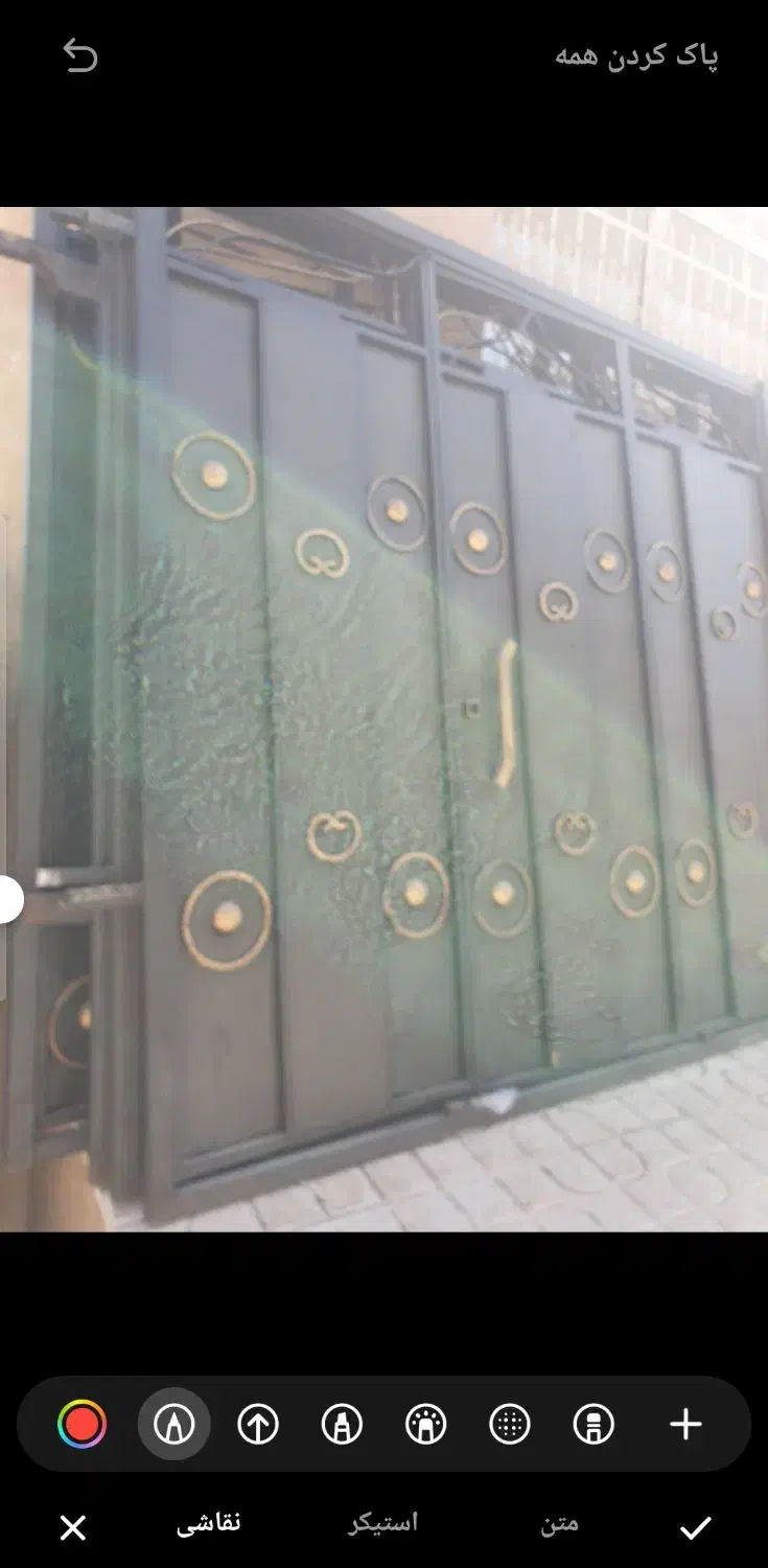 فروش انواع درب حیاطی|مصالح و تجهیزات ساختمان|نورآباد, |دیوار