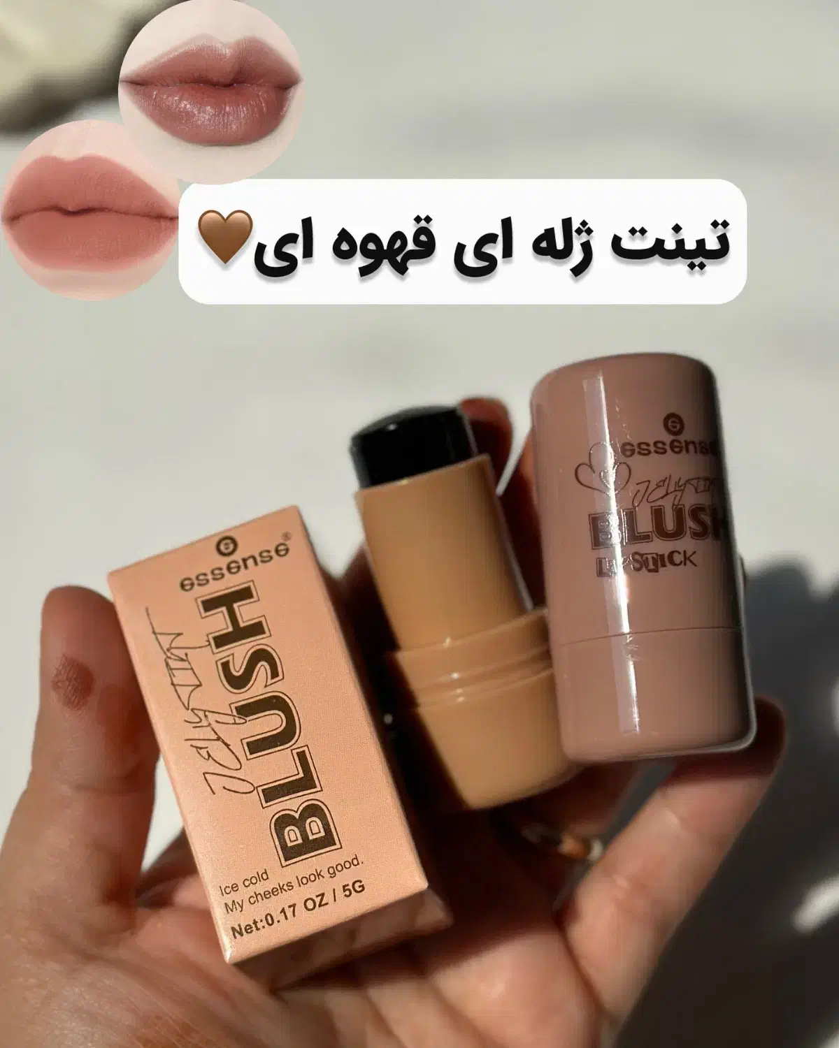 تینت ژله ای قهوه ای مخصوص پاییز|آرایشی، بهداشتی، درمانی|اصفهان, عسگریه|دیوار