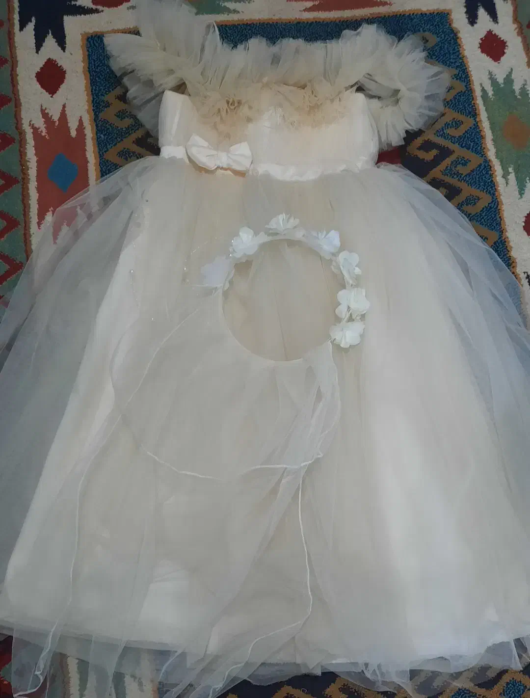 لباس عروس دخترانه|لباس|قزوین, |دیوار