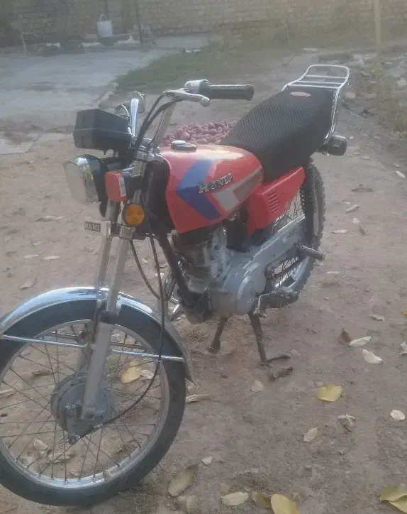 موتور مزایده هندا 125|موتورسیکلت|خرمدشت, |دیوار