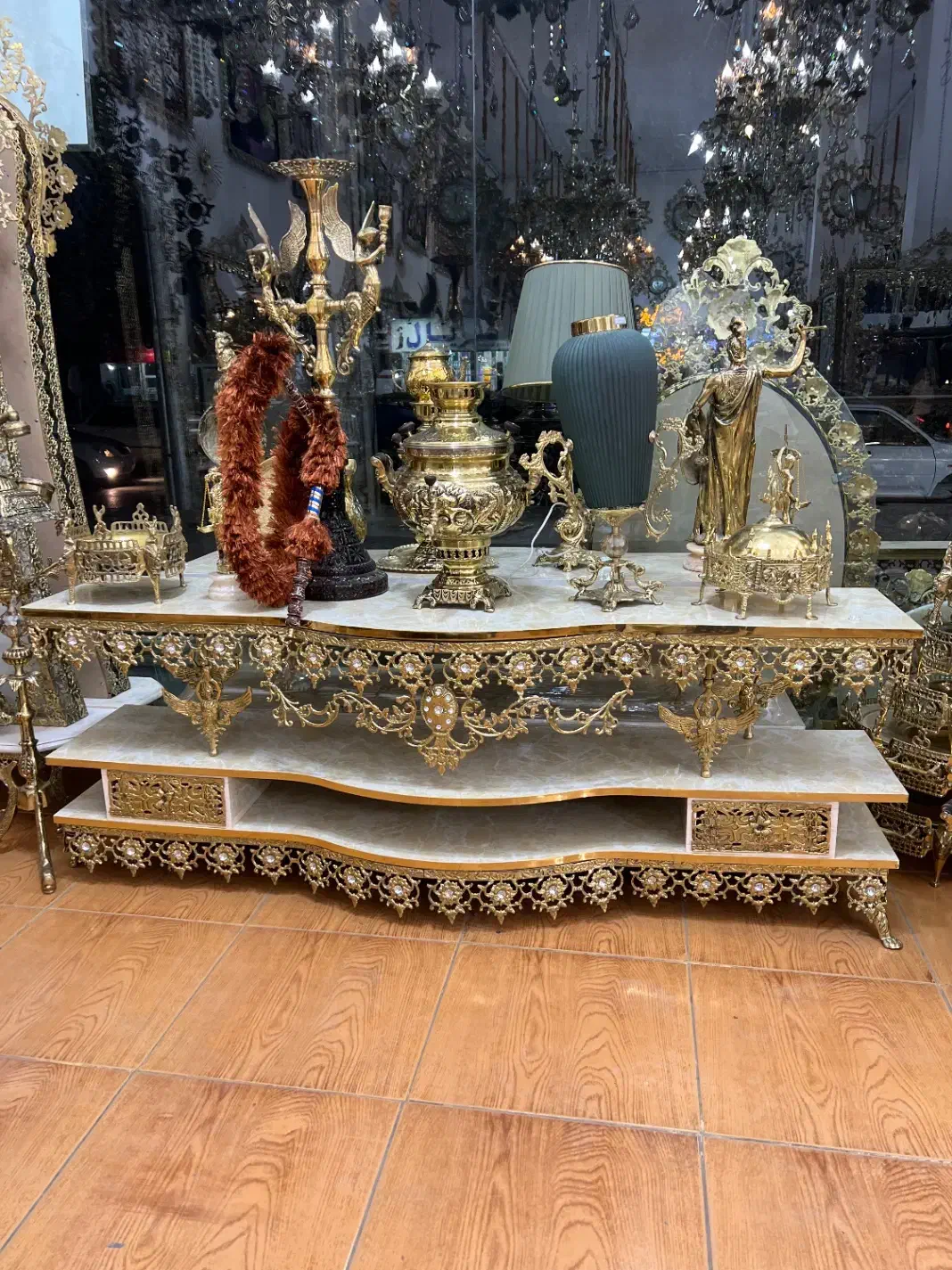 میز تی وی سنگین آفتابگردان|میز تلویزیون|کرمانشاه, |دیوار