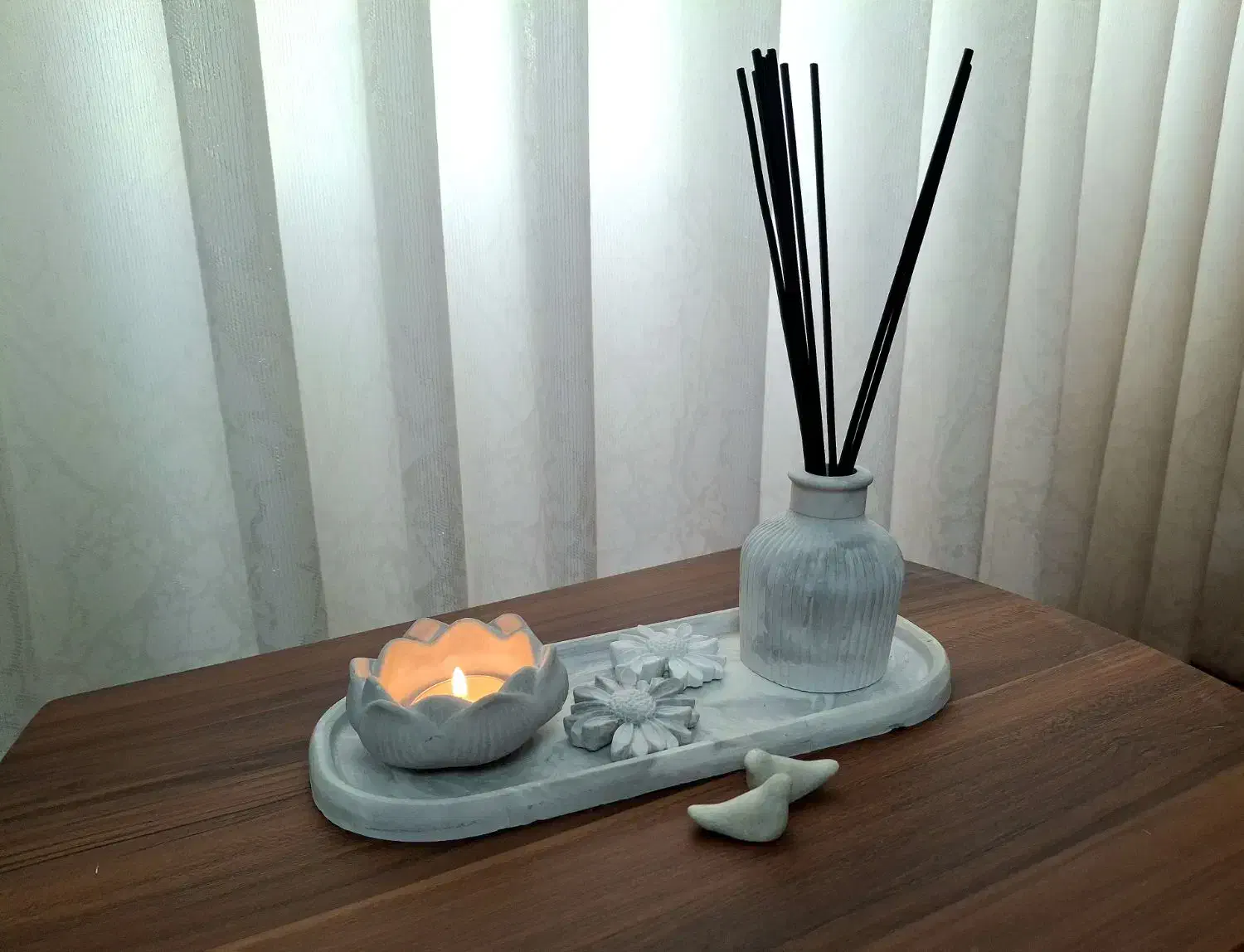 سنگ مصنوعی دکوری منزل ، محل کار ، اتاق و غیره|ظروف سرو و پذیرایی|تاکستان, |دیوار