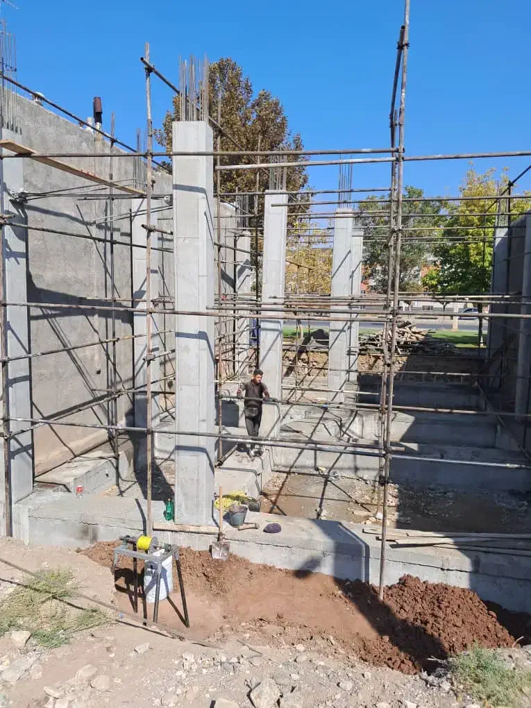 نصب داربست ورولپلاک|خدمات پیشه و مهارت|خوی, |دیوار