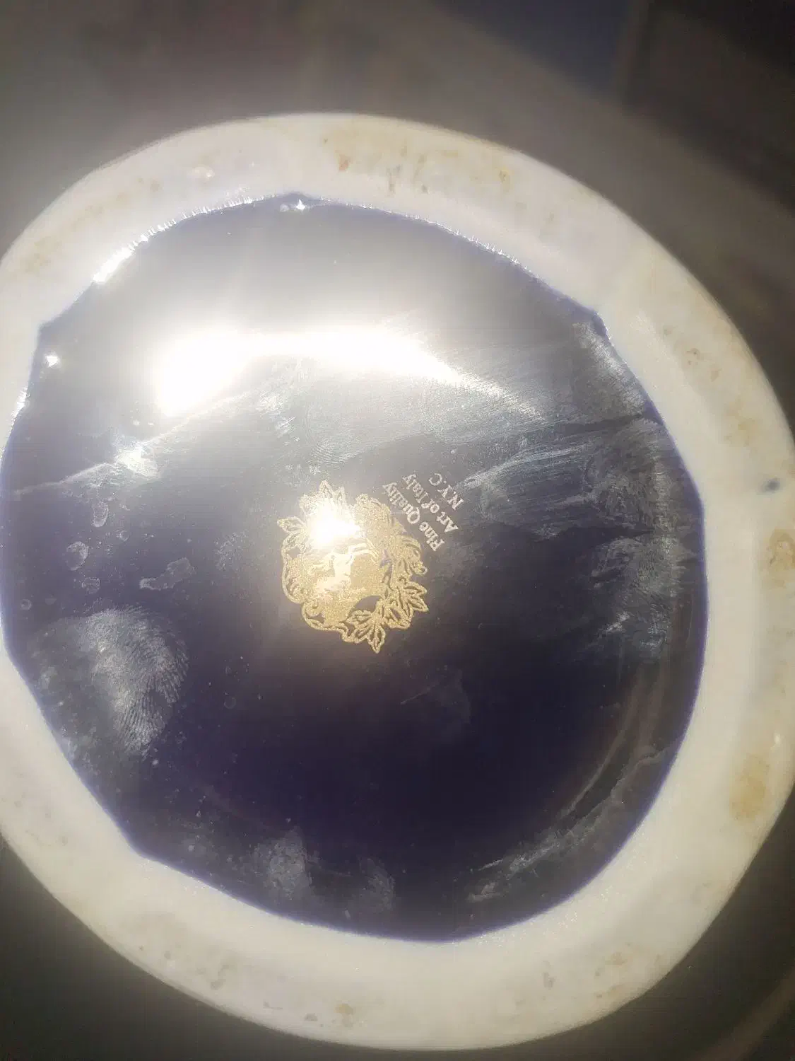 گلدان سورمه ای|صنایع دستی و سایر لوازم تزئینی|حمیدیا, |دیوار