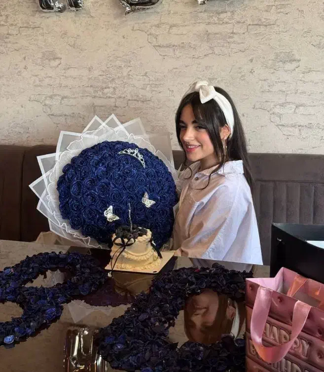 گل روبانی شاخه ی 40|گل مصنوعی|لردگان, |دیوار