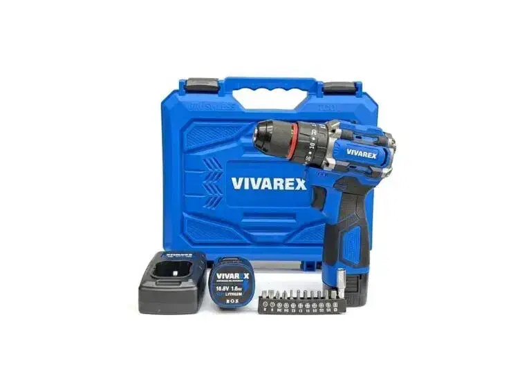 دریل شارژی 16 ولت براشلس ویوارکس مدل VR1610V-BL|ابزارآلات|ورامین, ورامین|دیوار