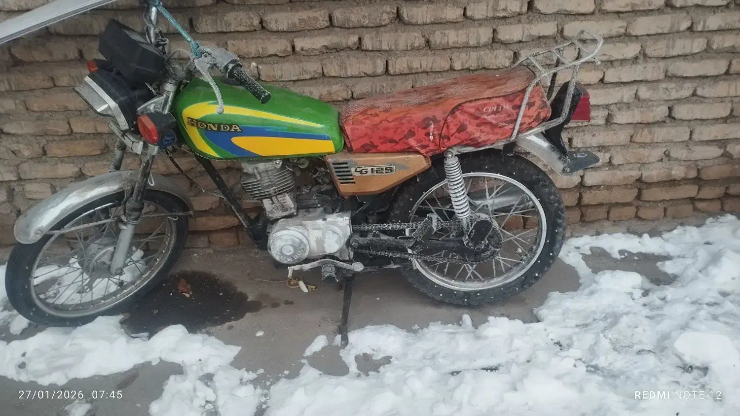 موتور ۱۲۵|موتورسیکلت|خوی, |دیوار