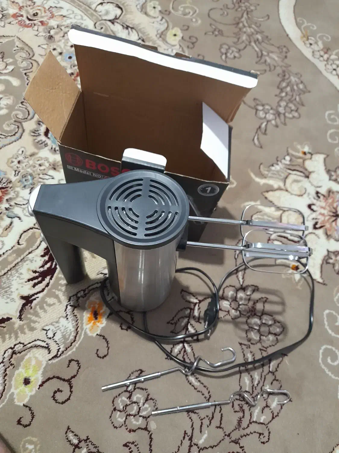 همزن برقی در حد نو مارک Bosch|خردکن، آسیاب، غذاساز|شاهرود, |دیوار