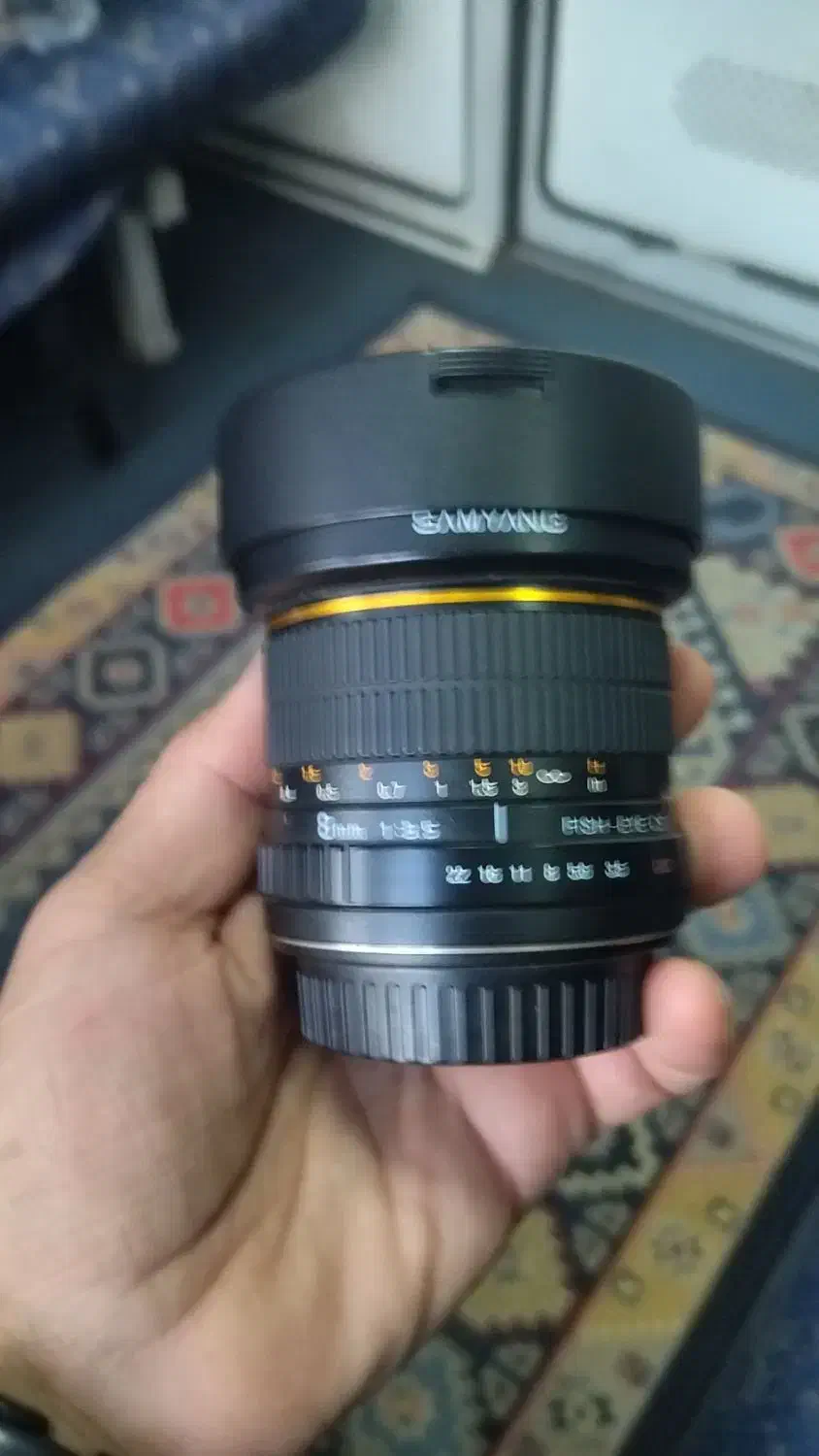 لنز سامیانگ ۸ میلیمتری کنونی نو آکبند|دوربین عکاسی و فیلمبرداری|تهران, تهرانسر غربی|دیوار